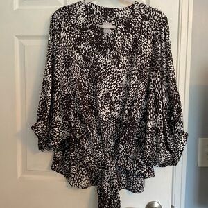 Chico’s Front Tie Blouse